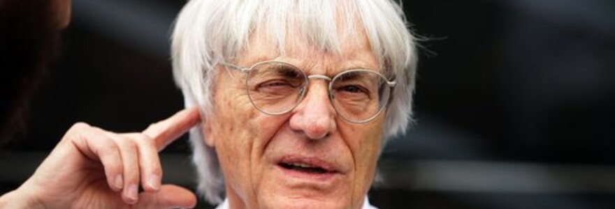 B.Ecclestone'as garsėja kontraversi&scaron;kais parei&scaron;kimais