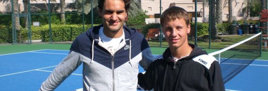 R.Federeris kartu su R.Berankiu treniravosi jau ketvirtą kartą