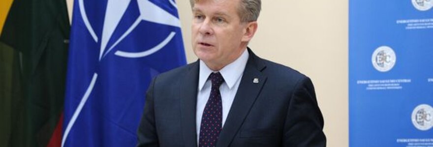 Užsienio reikalų ministras Audronius Ažubalis