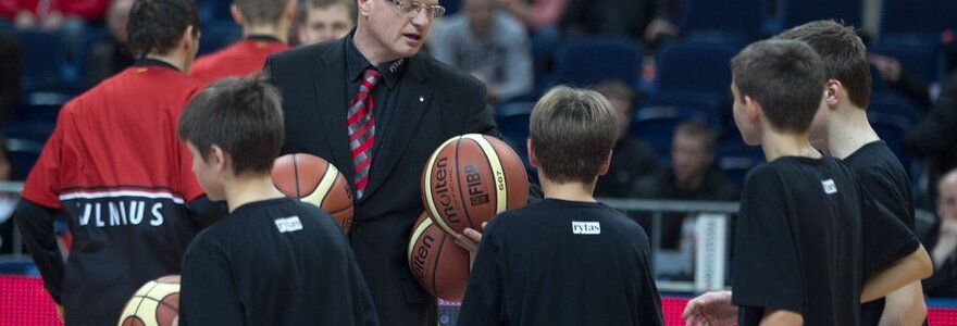 Vilniaus &bdquo;Lietuvos ryto&ldquo; treneris Arvydas Gronskis