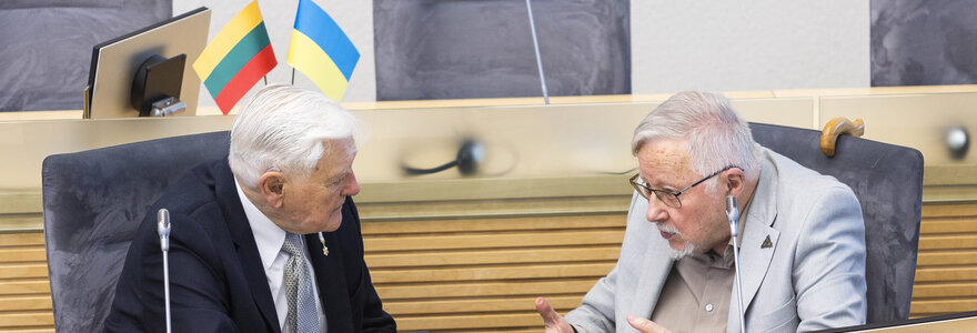 Valdas Adamkus ir Vytautas Landsbergis