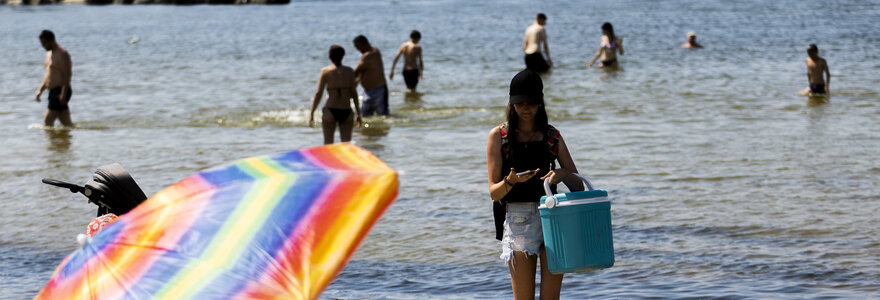 Palangoje 31 laipsnis &scaron;ilumos