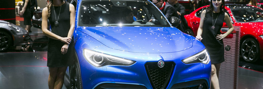 Ženevoje – naujojo „Alfa Romeo Stelvio“ premjera