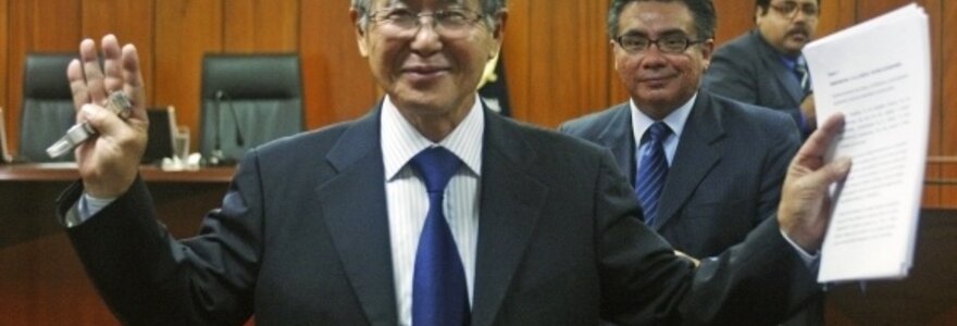 Buvęs Peru prezidentas Alberto Fujimori