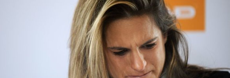 A.Mauresmo sunkiai tramdė emocijas