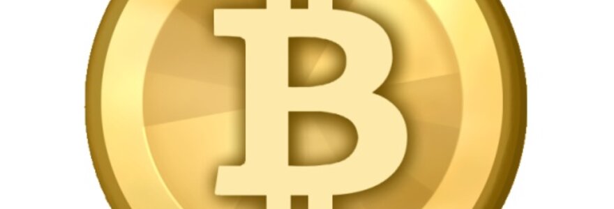 Virtualios valiutos bitkoino logotipas