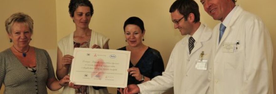 Klaipėdos universitetinę ligoninę pasiekė dovanos. 