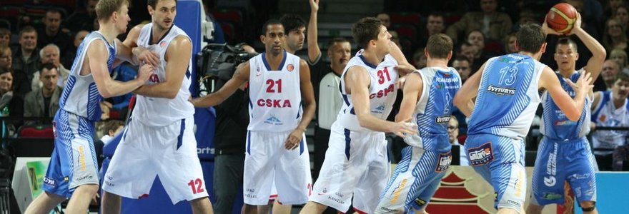 Klaipėdos „Neptūnas“ 72-83 nusileido Maskvos CSKA komandai.