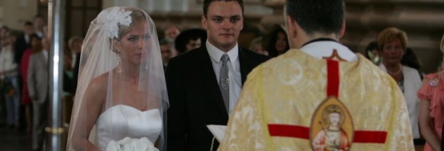 Vytenio Jasikevičiaus ir Monikos Gidraitės vestuvės priminė pasaką 