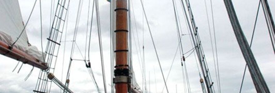 Artėjant &bdquo;The Tall Ships' Races Baltic 2009&ldquo; žvaigždės i&scaron;plaukė į atvirą jūrą