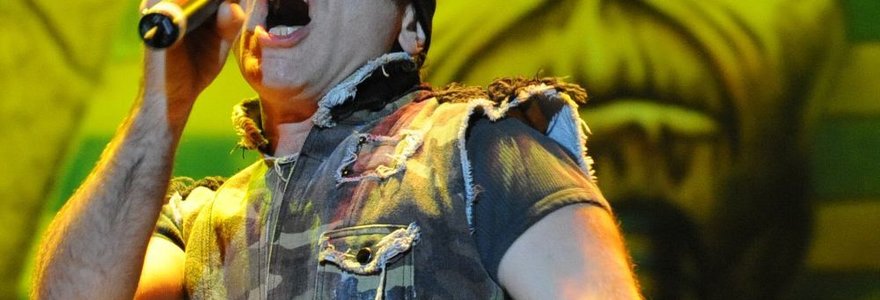 „Iron Maiden“ vokalistas Bruce'as Dickinsonas