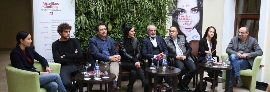 Spaudos konferencijos akimirka