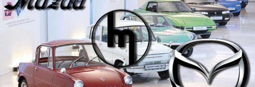 &bdquo;Mazda&ldquo; ženklelio evoliucija