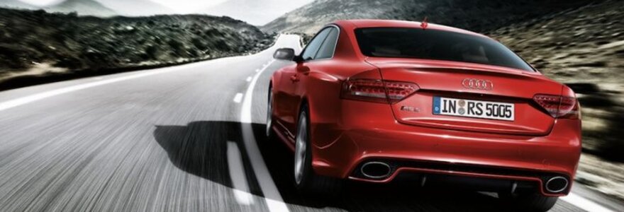 &bdquo;Audi RS5&ldquo; &ndash; pirmosios nuotraukos