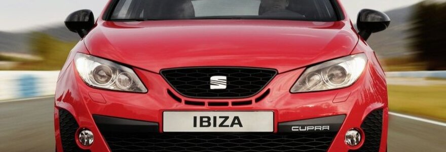 &bdquo;Seat Ibiza Cupra&ldquo; - mažylis a&scaron;triais nagais