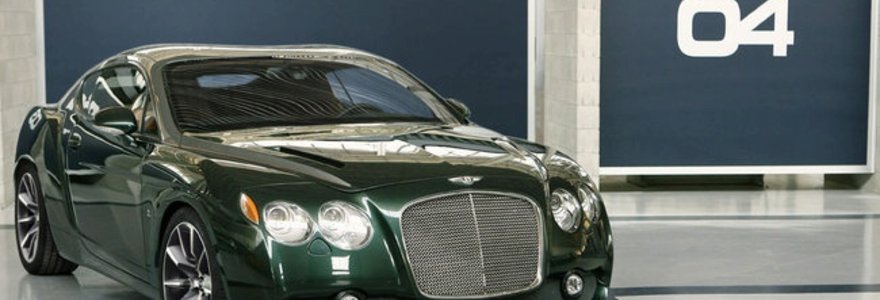 Bendras „Zagato“ ir „Bentley“ kūrinys – „Continental GT Speed“