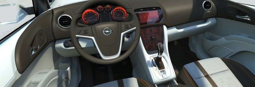 &bdquo;Opel Meriva&ldquo; koncepcinio modelio nuotraukos