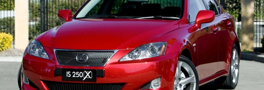 „Lexus IS 250 X“ tik išrinktiesiems australams