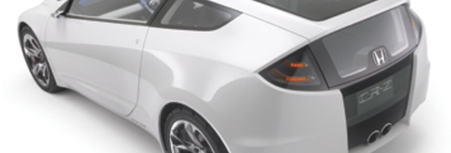 &bdquo;Honda&ldquo; gamins sportinį automobilį su hibridiniu varikliu