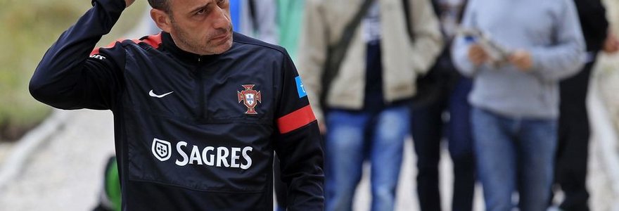 Portugalijos futbolo rinktinės treneris Paulo Bento