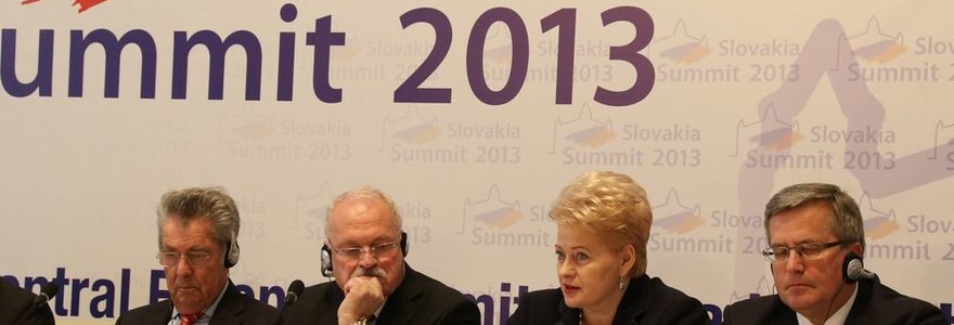 Dalia Grybauskaitė dalyvauja Vidurio Europos valstybių vadovų susitikime