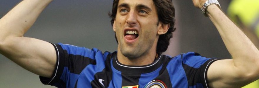 Diego Milito sulaukė įvertinimo.