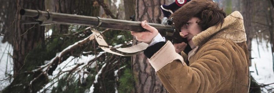 Paberžėje atkurti 1863-iųjų metų sukilimo ir partizaninių kovų epizodai