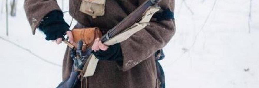 Paberžėje atkurti 1863-iųjų metų sukilimo ir partizaninių kovų epizodai