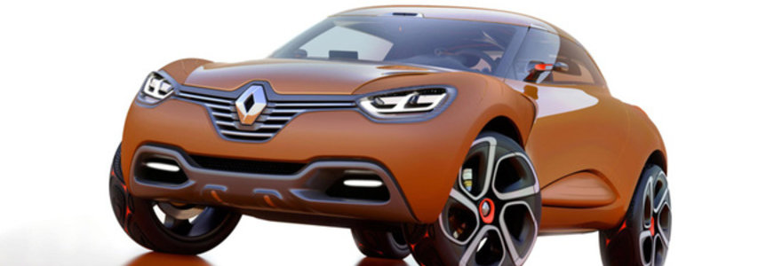 „Renault Captur“ koncepcinis modelis