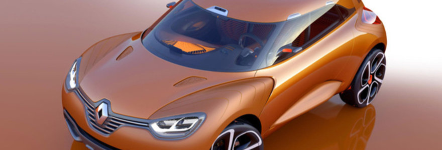 „Renault Captur“ koncepcinis modelis