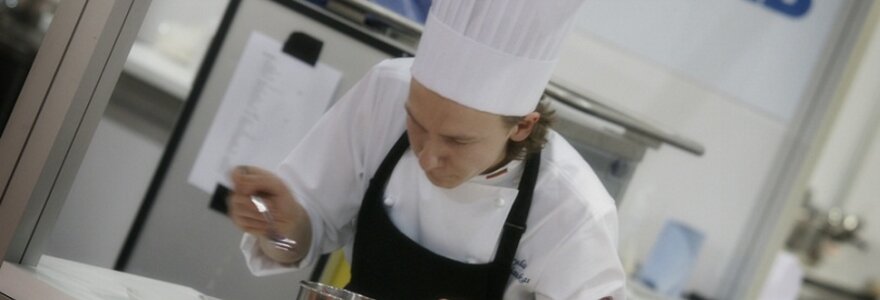 Deivydas Praspaliauskas Hans Bueschkens Young Chef Challenge varžybose