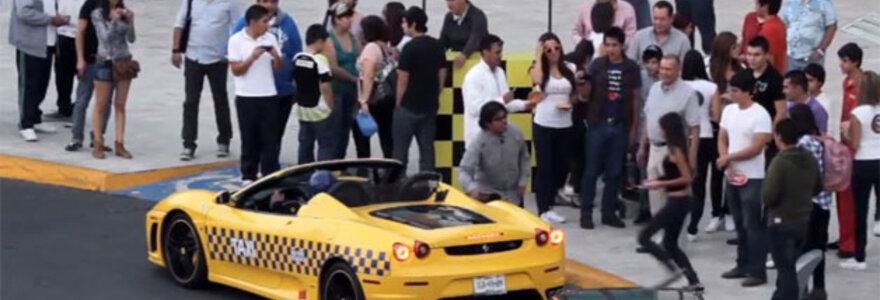 ferrari taxi