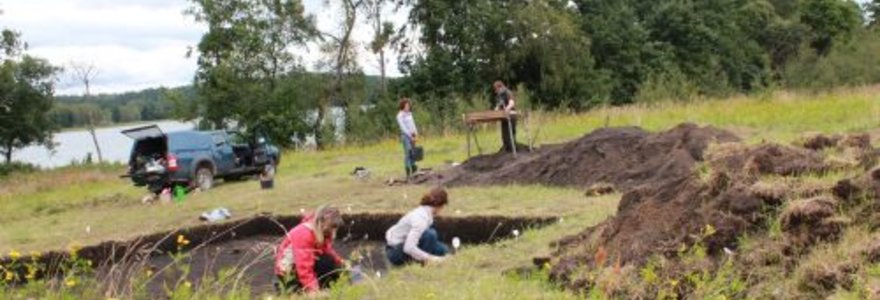 Prie Tauragnų ežero dirba jungtinė KIlaipėdos ir Getingeno universiteto archeologų grupė