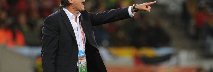 Irano futbolo rinktinės treneris Carlosas Queirozas