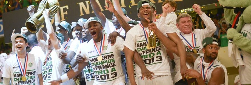 &bdquo;Nanterre&ldquo; krep&scaron;inio klubas tapo Prancūzijos čempionu.