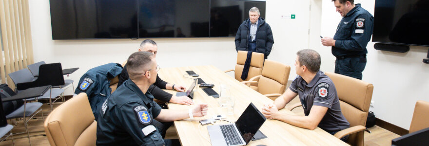 Kaune pagrobtos mergaitės paie&scaron;kų centras Kauno policijoje