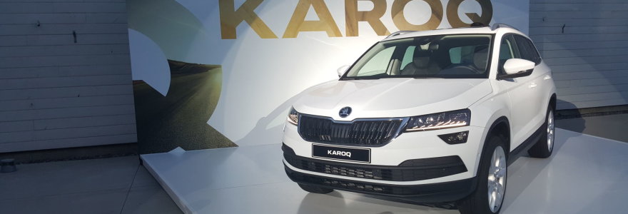 „Škoda Karoq“ pristatymas Stokholme