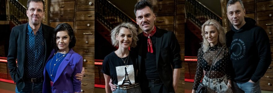 Tadas Rimgaila su Liucina, Kristina Kaikarienė su vyru, Viktorija Jakučinskaitė su vyru