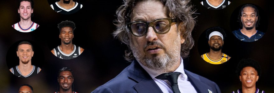 Andrea Trinchieri žvilgsnis į NBA kontraktų neturinčius žaidėjus