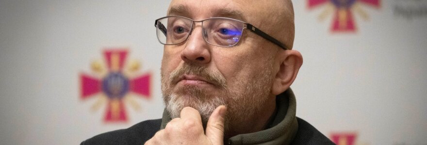Ukrainos gynybos ministras Oleksijus Reznikovas