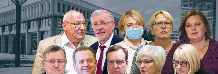 Padėjėjais pradėję dirbti buvę Seimo nariai