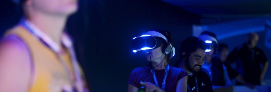 Virtualios realybės įrenginiai „Sony Project Morpheus“