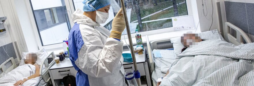VUL Santaros klinikos. Kova su koronavirusu