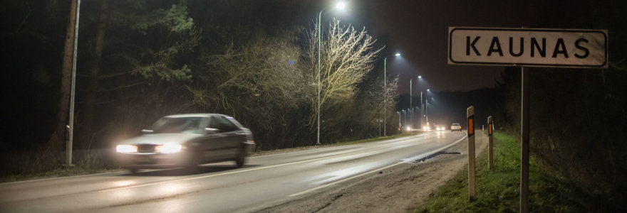 Naujasis Kauno gatvių LED apšvietimas