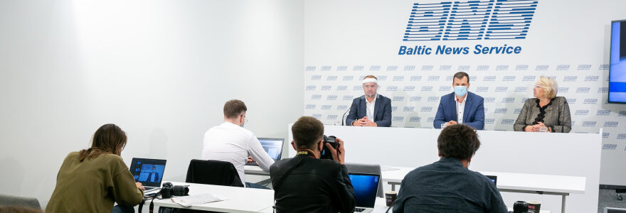 LSDP prie&scaron;rinkiminė spaudos konferencija