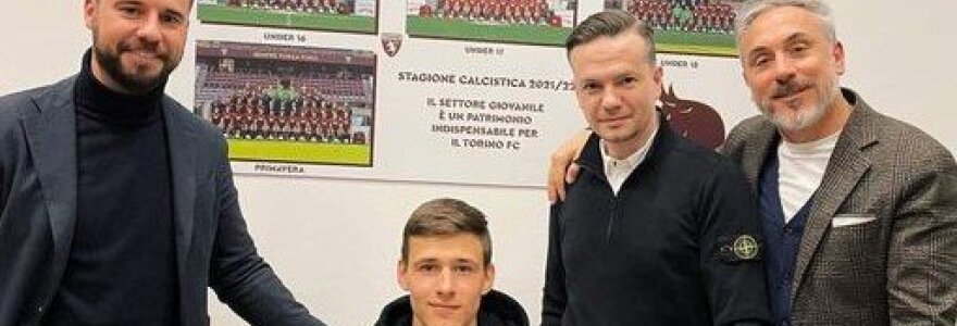 Gvidas Gineitis ra&scaron;osi sutartį su &bdquo;Torino&ldquo;