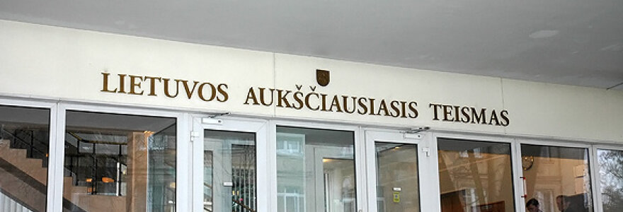 Lietuvos Auk&scaron;čiausiasis Teismas