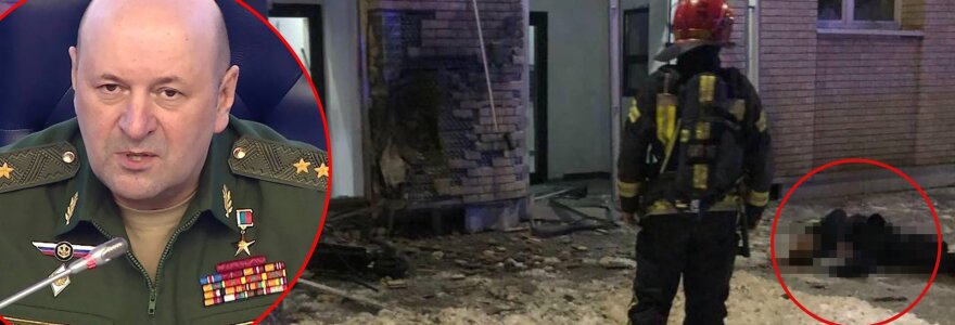 Maskvoje susprodintas generolas Igoris Kirilovas, įsakęs panaudoti cheminį ginklą prie&scaron; Ukrainos karius