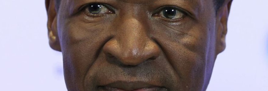 Atsistatydinęs Burkina Faso prezidentas Blaise'as Compaore'as