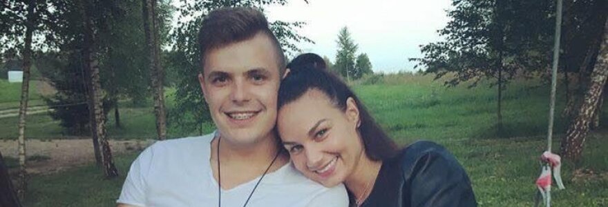 &bdquo;Žemaitukas&ldquo; Ovidijus Petrauskas su sužadėtine 